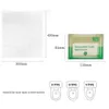 Upgrade 10/30/50PCS Disposable Toilet Seat Cover Portable Travel Camping Hotel Bathroom Degradable Waterproof Toilet Mat Accessories