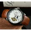 Męskie zegarek wysokiej jakości Designeromegwatches Męski pasek WIS Product Multi Funkcjonalne w pełni automatyczne maszyny Porozmawiaj o zegarkach