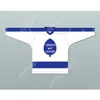 Anpassad Olmstead 16 Toronto Bay lämnar White Hockey Jersey New Top Stitched S-M-L-XL-XXL-3XL-4XL-5XL-6XL