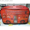 Barracas de brinquedo 1pc jogo casa jogar tenda caminhão de bombeiros ônibus da polícia dobrável pop up brinquedo playhouse criança brinquedo tenda gelo combate a incêndios modelo casa q231220