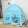 Toy Tents Folding Children Toy Tent Portable Kids Tents Tipi Large Play House Kids Flowers Little House Christmas Decoration Birthday Gift Q231220