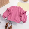 Trui Meisjes Sweatshirts 2022 Herfst Winter Shirts voor Kinderen Lange Mouw Kinderen Tops Casual Baby Bovenkleding Peuter Outfits Kleding 1-6L231215