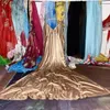 Юбки Глянцевое сексуальное женское атласное платье макси с V-образным вырезом без рукавов Свободное длинное спальное платье больших размеров