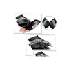 Taktische Handschuhe Hard Knuckle Motorrad Half Finger Reiten Outdoor Radfahren Bergsteigen Drop Lieferung Automobile Motorräder Motocy Dhbme