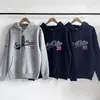 Sweats à capuche pour hommes SaintPain Sweatshirts pour hommes et femmes 2024 Corée Coton À Capuche Y2K Polaire Sudaderas Para Hombres