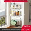 Kitchen Storage Magnetic Refrigerator Side Shelf Household Fridge Space Saving Organizer Rack