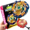 مربع مجموعة B167 Mirage Fafnir Super King Spinning Top مع Spark Launcher Kids Toys for Children 231220