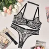 Lingeries com estampa de leopardo sexy quente transparente mulheres maduras lingerie sexy feminina roupa interior sexy