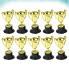 30 PCS Mini Plastic Gold Cups Trophies for Party Children Early Learning Toys Prizes 231220