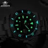 Andra klockor Addies Dive Fashion Watch rostfritt stål dykare 200m C3 Super Luminous Sport Luxury Reloj Hombre Quartz Men 231219