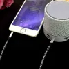 1m Naylon Jack Aux Kablo Ses Kablosu Erkek - Erkek Kabel Altın Fiş Arabası Aux Kordonu İPhone Samsung Xiaomi Zz