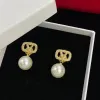 Kalte Farbe Top Qualität Messing Frauen Designer Halskette Luxus Anhänger Mode Weiße Perle Armbänder Voller Diamanten Extravagante Sets 2024