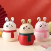 Storage Bottles Toothpick Jar Cute Stable Base Multi Color Mix And High-capacity Farewell To Chaos Kitchen Accessories Box