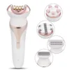 4 In1 Electric Epilator Zestaw damskiej golarki do twarzy ciała do usuwania włosów Lady Razor Bikini TRIMER REMOVER WETE DRY 231220