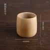 Tumblers Bamboo Tea Cup Beer Tube Unpainted Handicrafts Water Drink