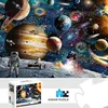 3D Puzzles 1000 peças Space Traveler Jigsaw Puzzle Decor Home Games Adults Games Family Fun Floor Educacional Toys For Kids 231219