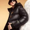 Men Winter Fashion White Duck Down Coat Male Retro Light Thin Down Jackets Men Solid Color Loose Hooded Overcoats H381 231220