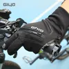 Giyo Cycling Glants à doigt complet Glants de vélo tactile thermique hivernal