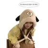 Baretten Cartoon Oor Beanie Cap Winddicht Winterhoed Vrouwelijke Flap Koud weer