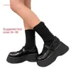 Women Socks Lace Calf Bowknot Middle Tube Sock Summer Ruffle Stocking For Student Girl Lady Campus