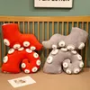 1PC Simulated Octopus Tentacles Plush Throw Pillows Soft Warm Hands and Feet Tentacles Dolls Funny Room Decor Gifts for Kids 231220