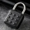 Door Locks Waterproof Password Padlock 6 Digits Code 10 Group Smart Fingerprint Lock Zinc Alloy Suitcase For Luggage Travel Antitheft 231219