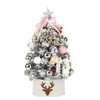 Décorations de Noël Bureau Mini Tree Set 45cm avec lumières Flocage Décoration DIY Cadeau