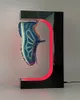 free shipping RGB led light magnetic levitation floating shoe sneaker display stand