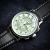 Horloges MYSTERY CODE Homage horloge voor heren Japan VK64 chronograaf Movt luxe saffierkristal roestvrij staal waterdicht 2023