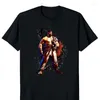 Homens Camisetas Street Fighter 6 Jogo Hadouken Impresso Camiseta Homens Mulheres Casual Tee Camisa de Manga Curta Crewneck Tops Ropa Hombre Streetwear