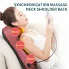 Back Massager Back midja Cervical Spine Multifunktionell helkroppshals Axel Electric Massage Cushion Hushåll Knådning Shiatsu Massager 231220