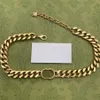 Heren Designer Ketting Collana Met Doos Mode-sieraden Voor Vrouw Luxe Kettingen Party Dassen Vintage Gouden Kettingen Dikke G Tige281h