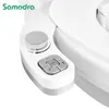 Ensemble d'accessoires de bain SAMODRA Bidet fixation du siège de toilette pulvérisateur ultra-mince 3 fonctions cul douche lavage hygiénique pour salle de bain 231219