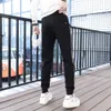 2023 início do outono novas calças casuais masculinas na moda high end marca de moda leggings calças esportivas calças pretas 90%