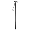 Walking Stick Telescopic Baton Hiking Trekking Poles Aluminum Alloy Metal Folding Cane Crutches Pole For Elderly People 231219