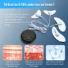 Eye Massager EMS Microcurrent Muscle Stimulator Lifting Beauty Device Neck Face Lift Hud Drawning Anti Wrinkle 231219