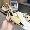 Designer sandalen damesschoenen mode bedrukte sandalen teen dikke hak bedrukte schapenvacht stof oppervlak open teen vintage zool