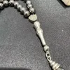 Strand Bracelet de perles de prière islamique Style ethnique Bijoux du Moyen-Orient Pierres noires naturelles arabes 8 mm 33 pièces de perles musulmanes faites à la main