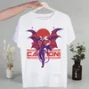 Heren T Shirts Devilman Debiruman Anime Devil Man Shirt Men Retro gewassen tops Tees Harajuku T-shirt Streetwear Hip Hop mannelijke t-shirts
