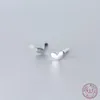 Wantme coréen simple sweet love coeur en forme de boucles d'oreilles pour les femmes enfants luxe mignon 100% 925 bijoux en argent sterling 21050324a