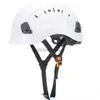 Klättring hjälmar abs Säkerhetshjälm konstruktion Klättring Steeplejack Worker Skydd Hjälm Hard Hat Cap Outdoor Workplace Safety SuppliesLF1220