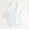 Belts Faux Fur Collar Shawl Plush Short Stole Shrug Winter Bridal Wedding Scarf