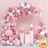 Rose Balloon Garland Arch Kit Wedding Birthday Party Decoration Girls Baby Shower Gender Reveal Baptism Ballon Baloon Decor Party Favor Holiday Supplies