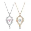 Swarovskis Jewelry Necklace Designer Women Original Quality Pendant Necklaces Romantic Hot Air Balloon Necklace Female Heart Shaped Balloon