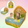 Toy Tents Toy Tents For Kids Ocean Ball Pool Large Space Villa Garden Cottage Princess Room Children's Baby Beach Camping Tent Toys Q231220