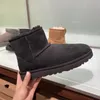 designer fluffiga snöstövlar mini kvinnor vinter australia tasman plattform boot päls toffel ankel ullskor fårskinn läder avslappnad utanför