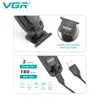 VGRヘアトリマー電気クリッパープロフェッショナルバーバーカッティングマシンコードレスエッジカッター男性用V972 231220