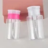 Storage Bottles 100ml Portable Travel Refillable Bottle Empty Plastic Nail Polish Remover Alcohol Liquid Press Pumping Dispenser