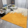 Alfombras de lujo ligeras para la decoración de la sala de estar Alfombras antideslizantes para el hogar para adolescentes Alfombra para el dormitorio Alfombra para el área del sofá Alfombras lavables