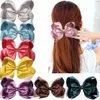 6 Polegada meninas arcos princesa grampo de cabelo crianças trama tecido bolha flor arcos grampos de cabelo crianças acessórios festa aniversário z6188